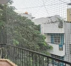 Balcony Pigeon Nets installation example